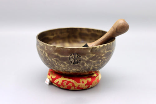 7 Inches Handmade Full Moon Singing Bowl- Tibetan Singing bowl-Chakra healing-Mindfulness-Meditation-Healing Vibrations-Holistic Health- Home decor