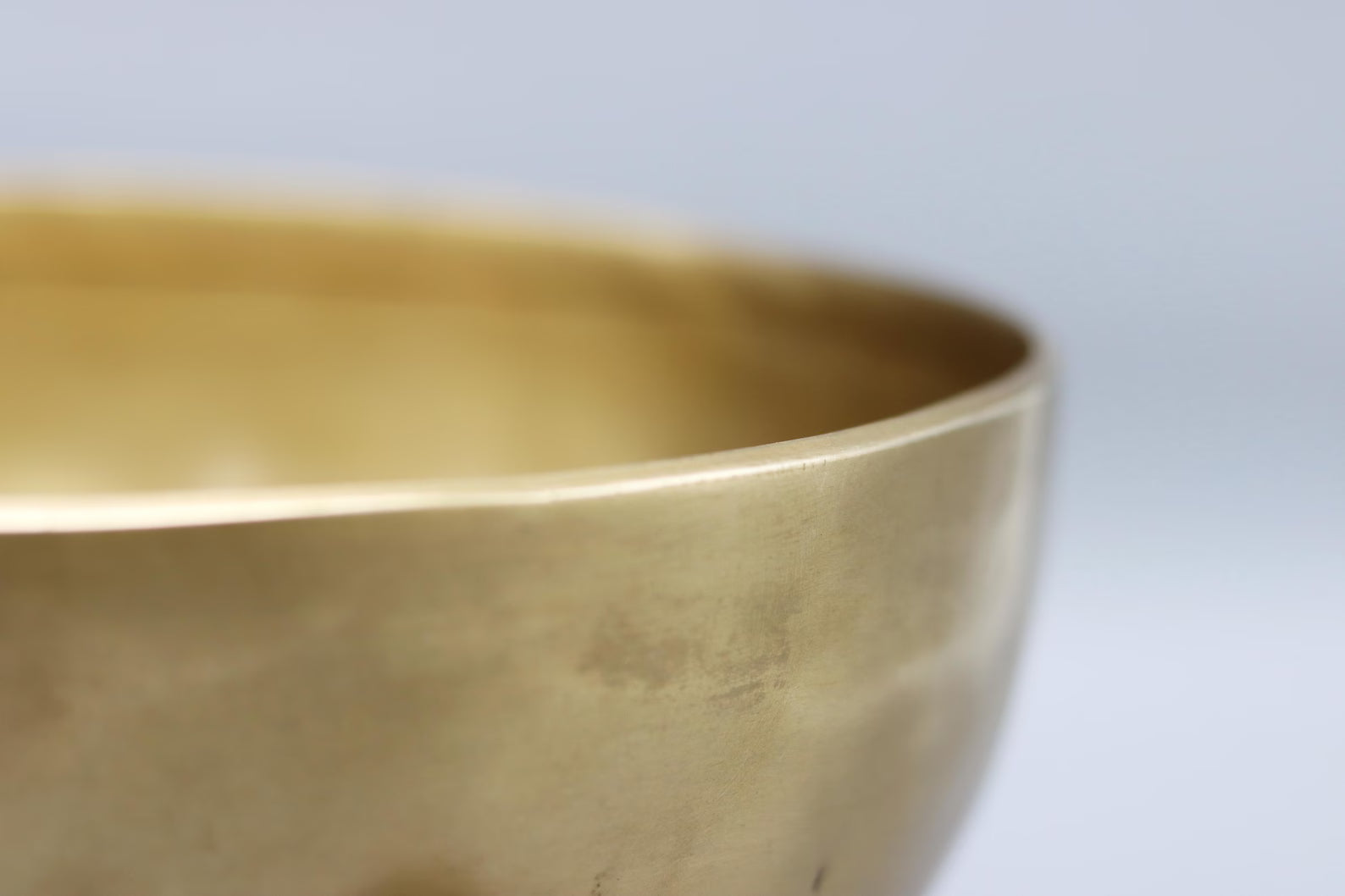 Antique Dim Golden Singing Bowl (5-12 inches)