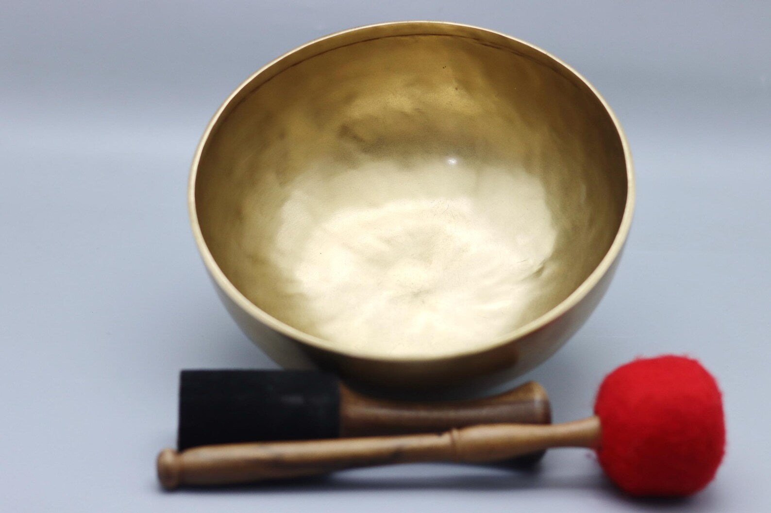Antique Dim Golden Singing Bowl (5-12 inches)