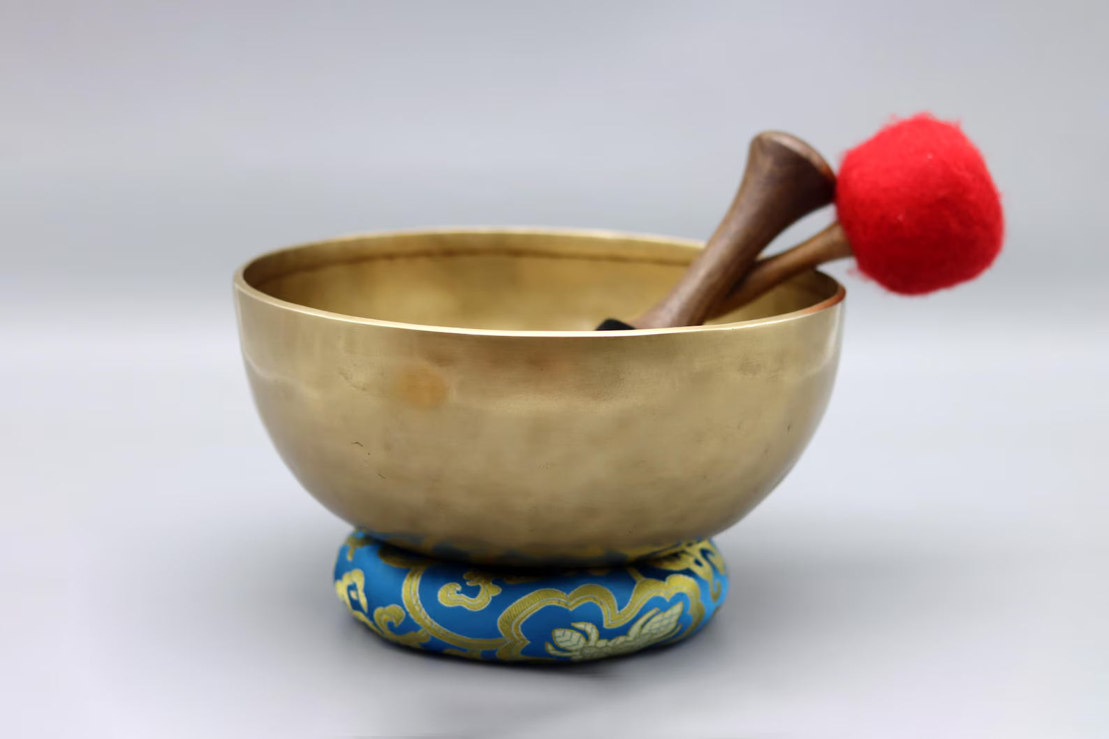 Antique Dim Golden Singing Bowl (5-12 inches)