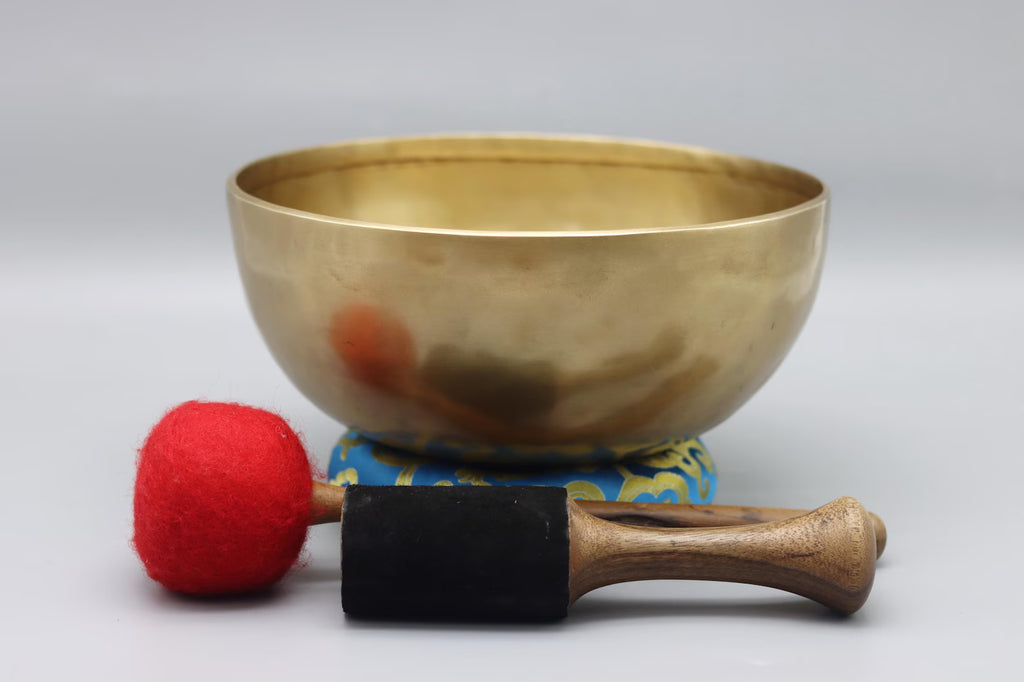 Antique Dim Golden Singing Bowl (5-12 inches)