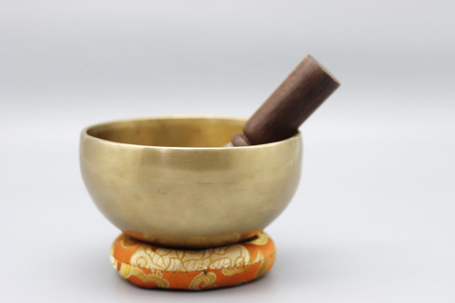 Antique Dim Golden Singing Bowl (5-12 inches)