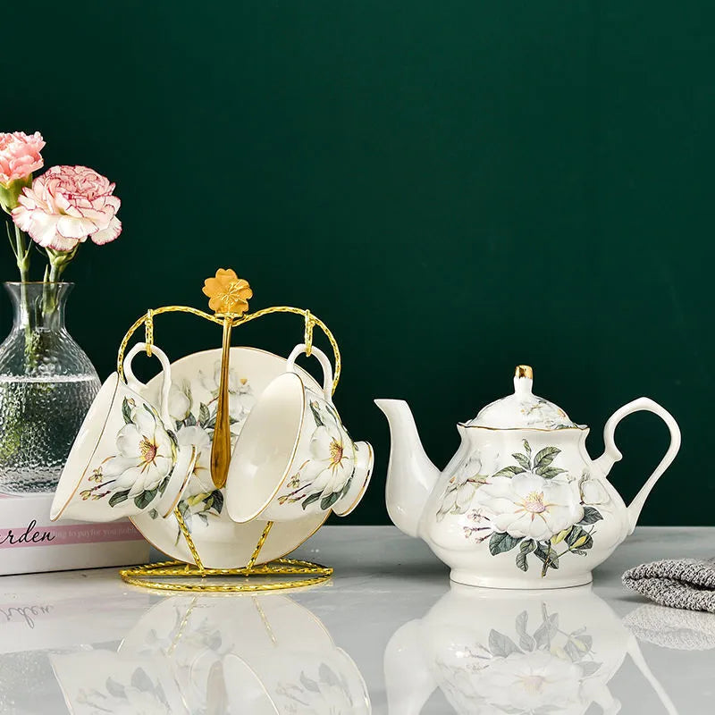 European Bone China Tea Set