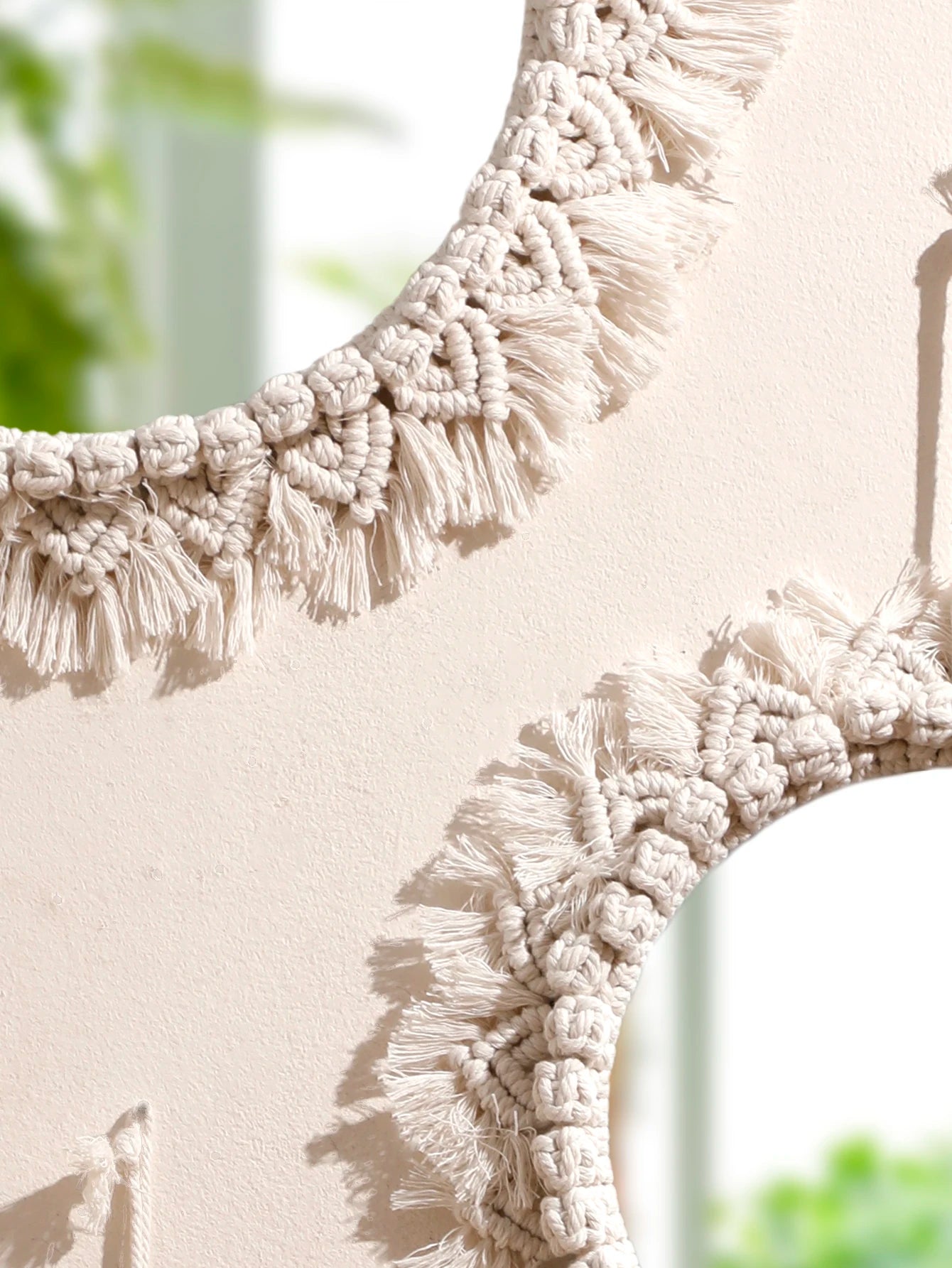Boho Macrame Mirrors
