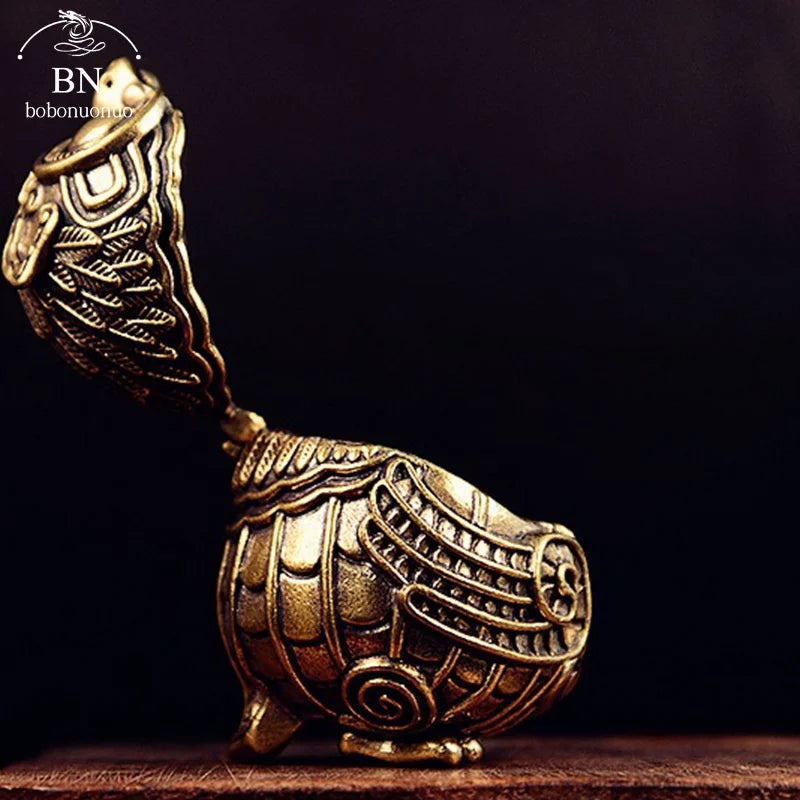 Vintage Copper Owl Incense Burner