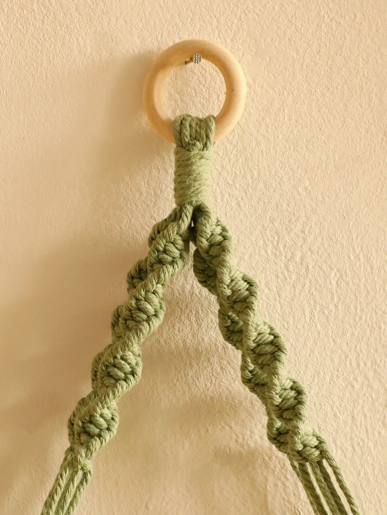 Leaf Macrame Floating Shelf Tapestry