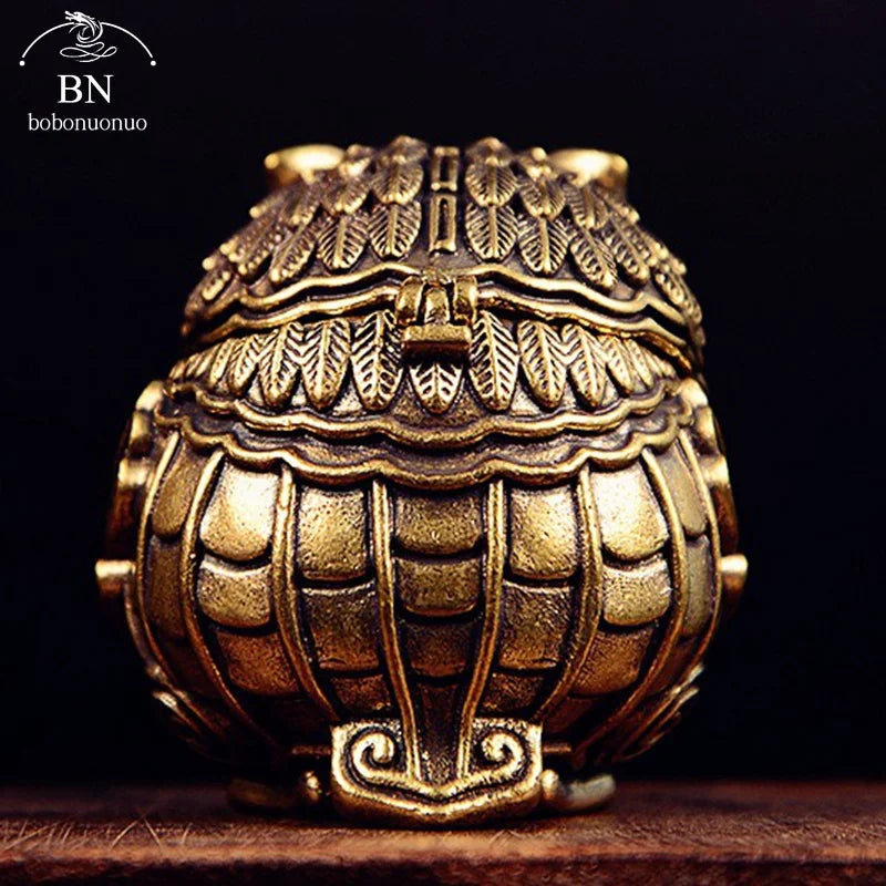 Vintage Copper Owl Incense Burner