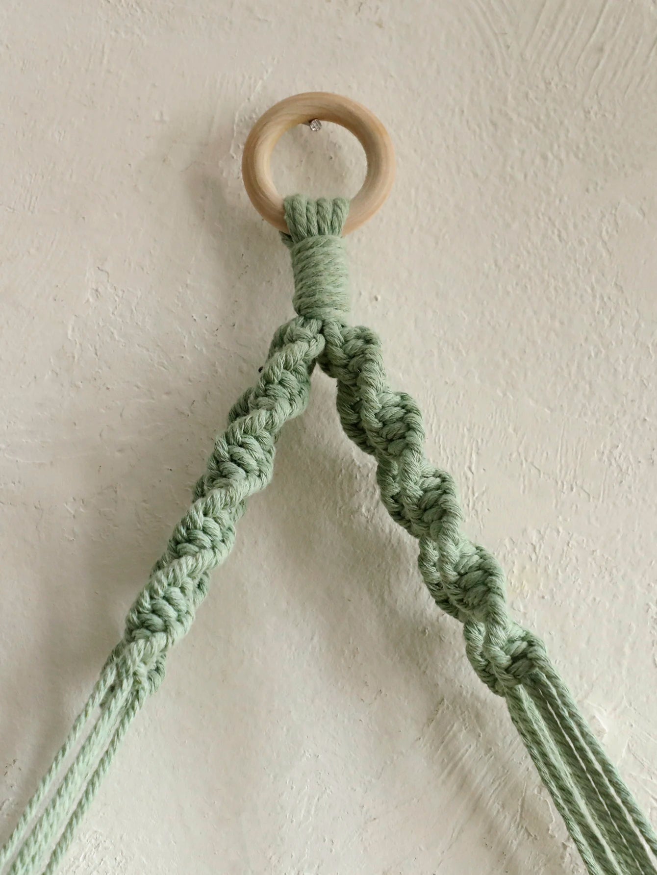 Macrame Leaf Tassels Floating