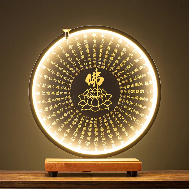 Buddha Statue Tathagata Buddha Figure Sakyamuni Large Buddha Statue Ceramic Lamp Circle Customized For Incense Porch Home Decor
