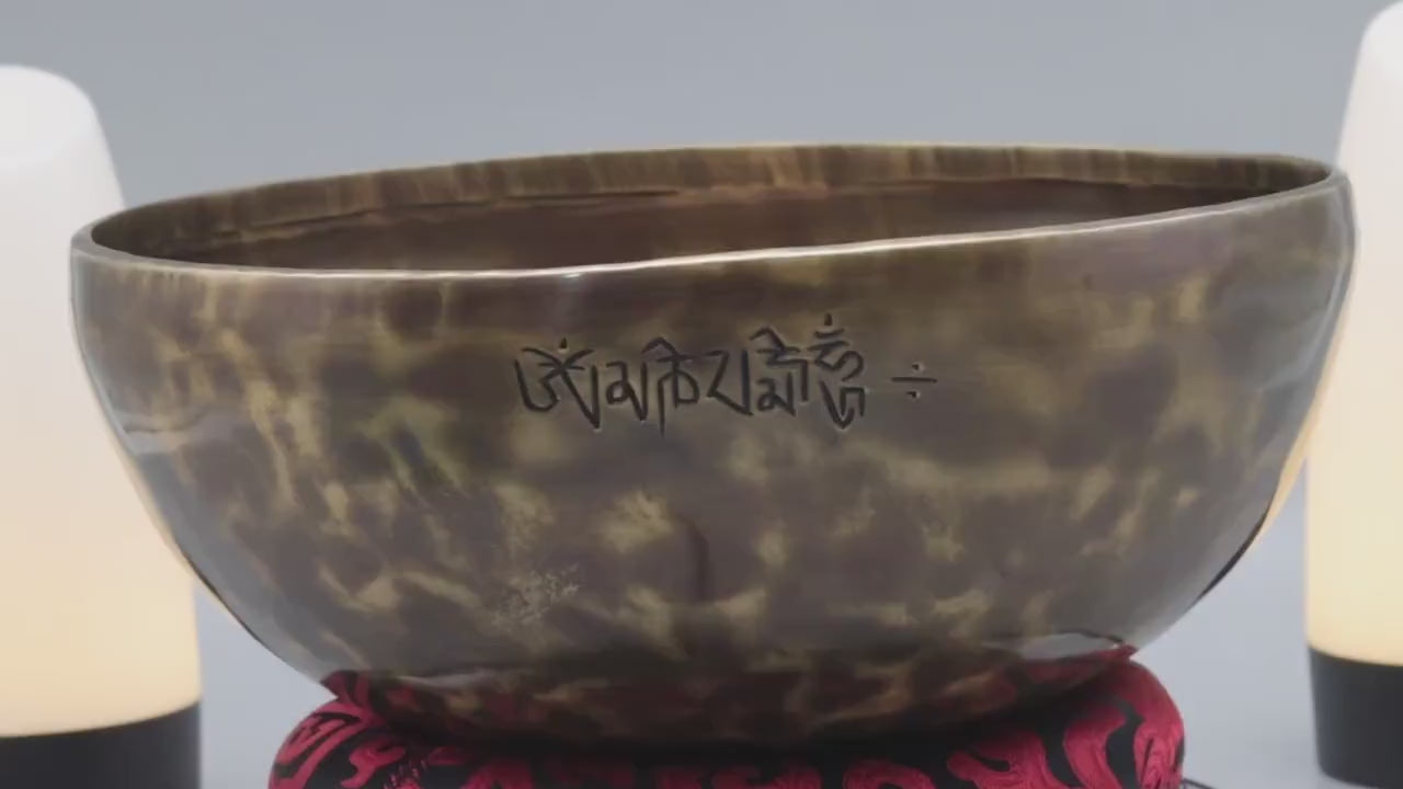 12" Full Moon Singing Bowl